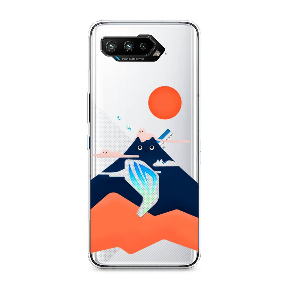 

Чехол для Asus Rog Phone 5/5s "Кот-гора", 44250-4