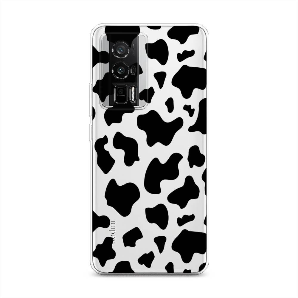 

Чехол Awog на Redmi K60 "Пятна коровы черные", Черный, 317450-2