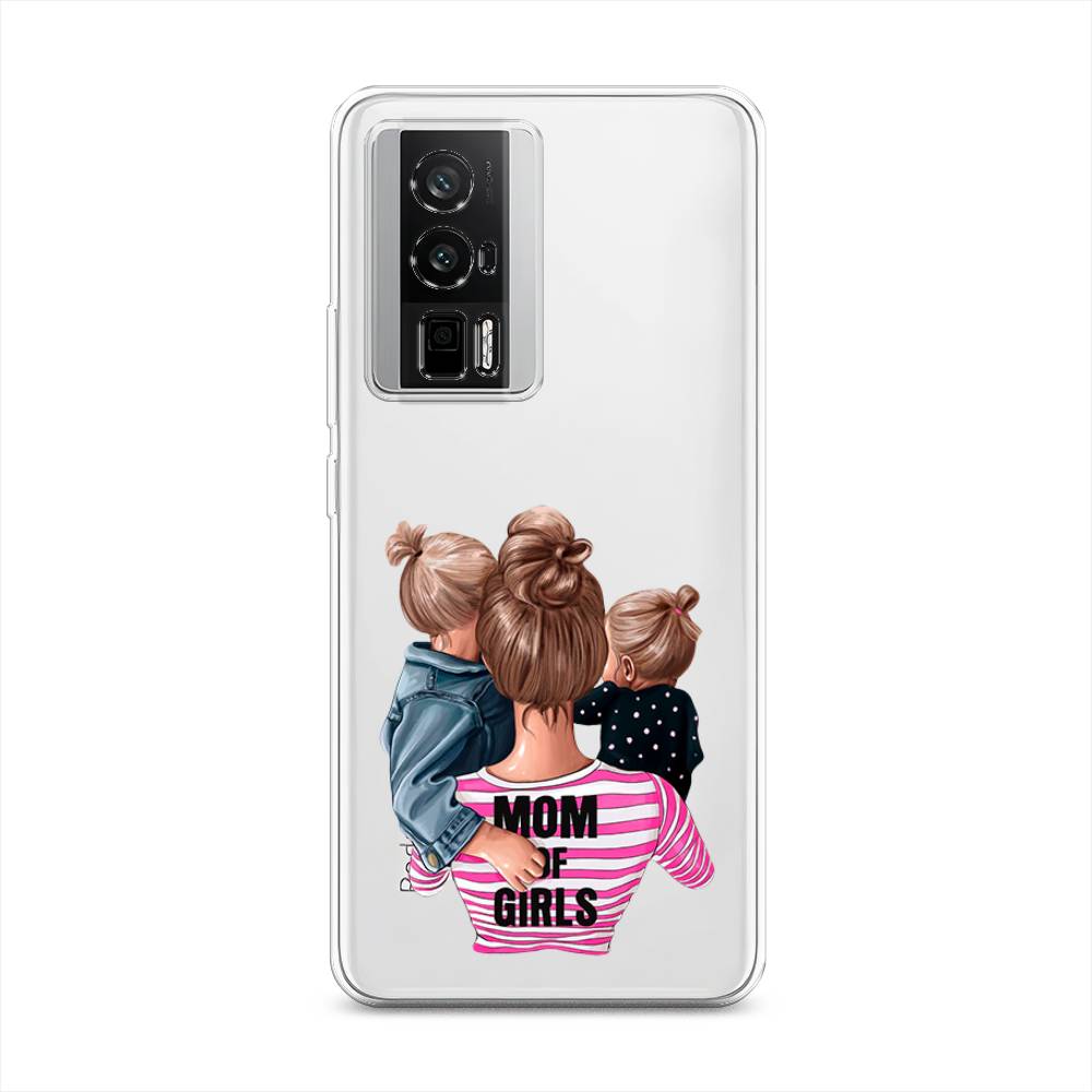 

Чехол Awog на Redmi K60 "Mom of Girls", Разноцветный, 317450-6