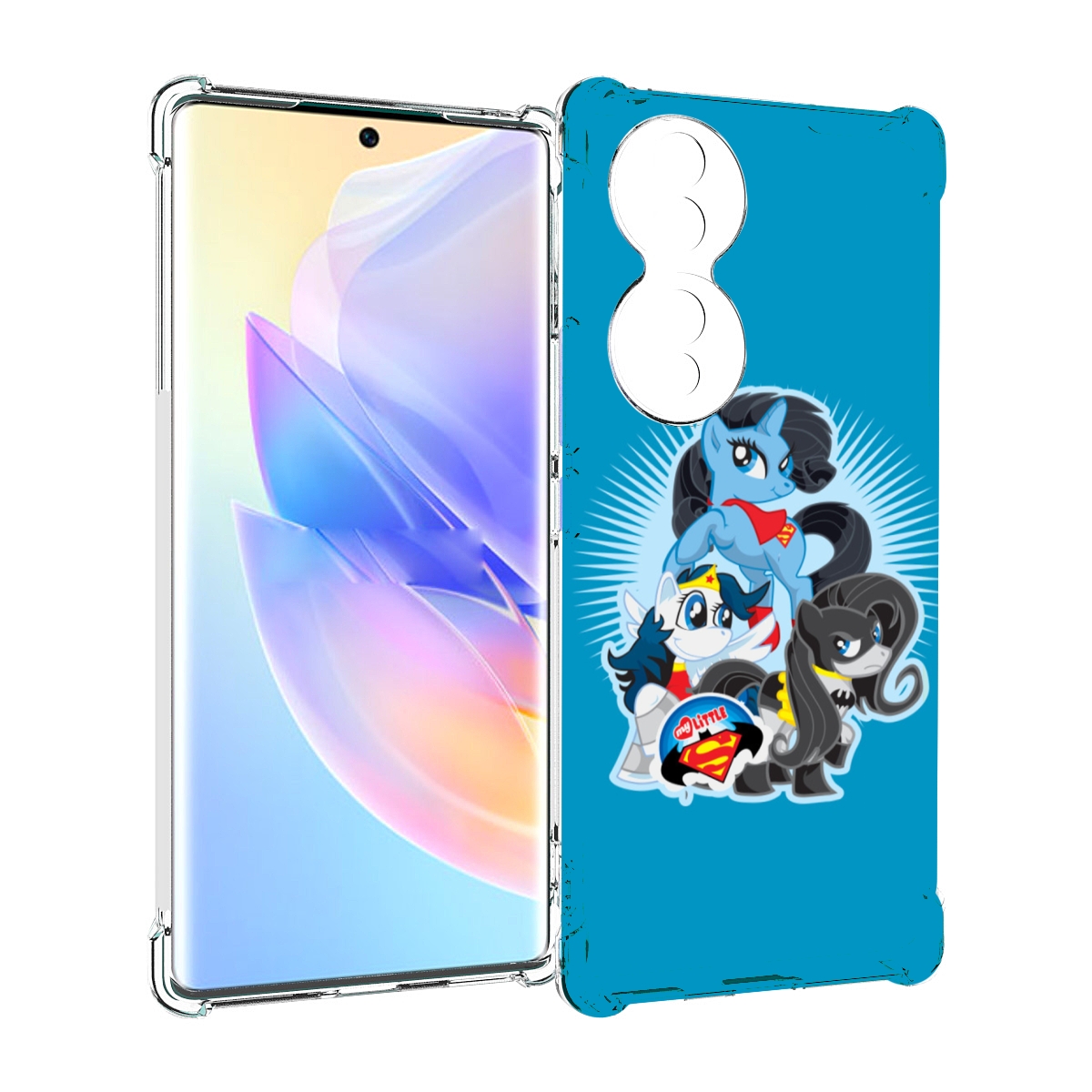 

Чехол MyPads Пони-литл для Honor 70, Прозрачный, Tocco