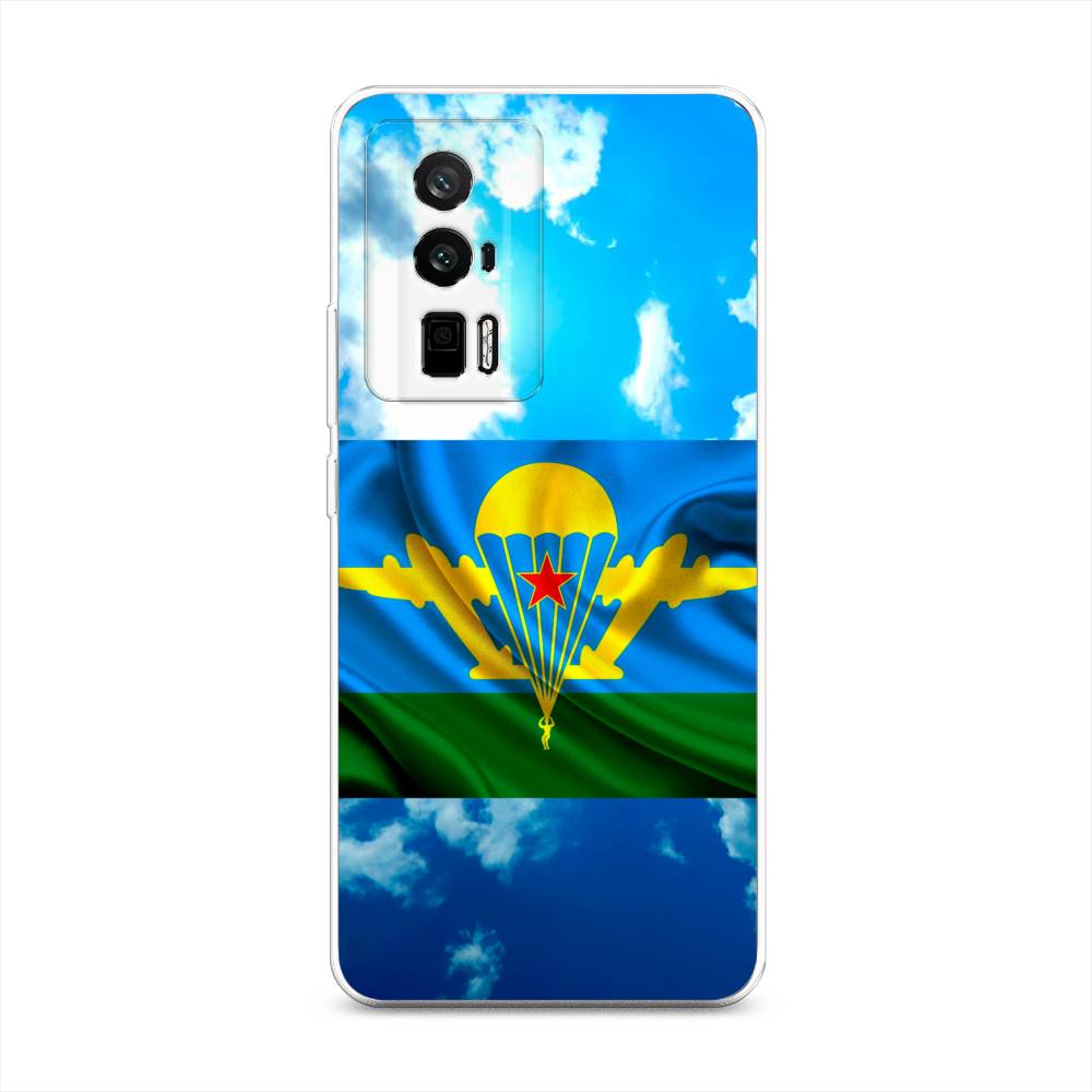 

Чехол Awog на Redmi K60 "ВДВ флаг в небесах", Синий;зеленый;желтый, 317450-5