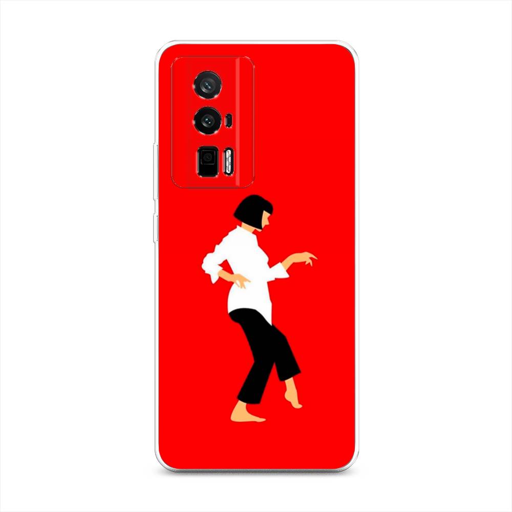 

Чехол Awog на Redmi K60 "Криминальное чтиво 1", Красный;белый;черный, 317450-7