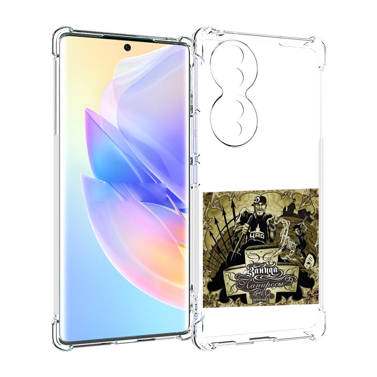 

Чехол MyPads Папиросы Птаха для Honor 70, Прозрачный, Tocco