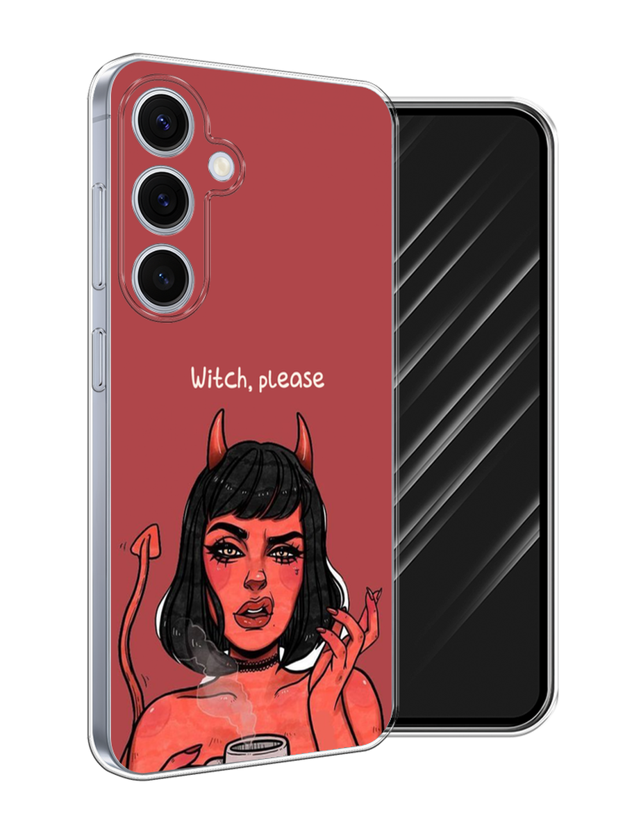 

Чехол Awog на Samsung Galaxy S24 FE 5G "Evil Girl", Бордовый;черный, 2109950-1