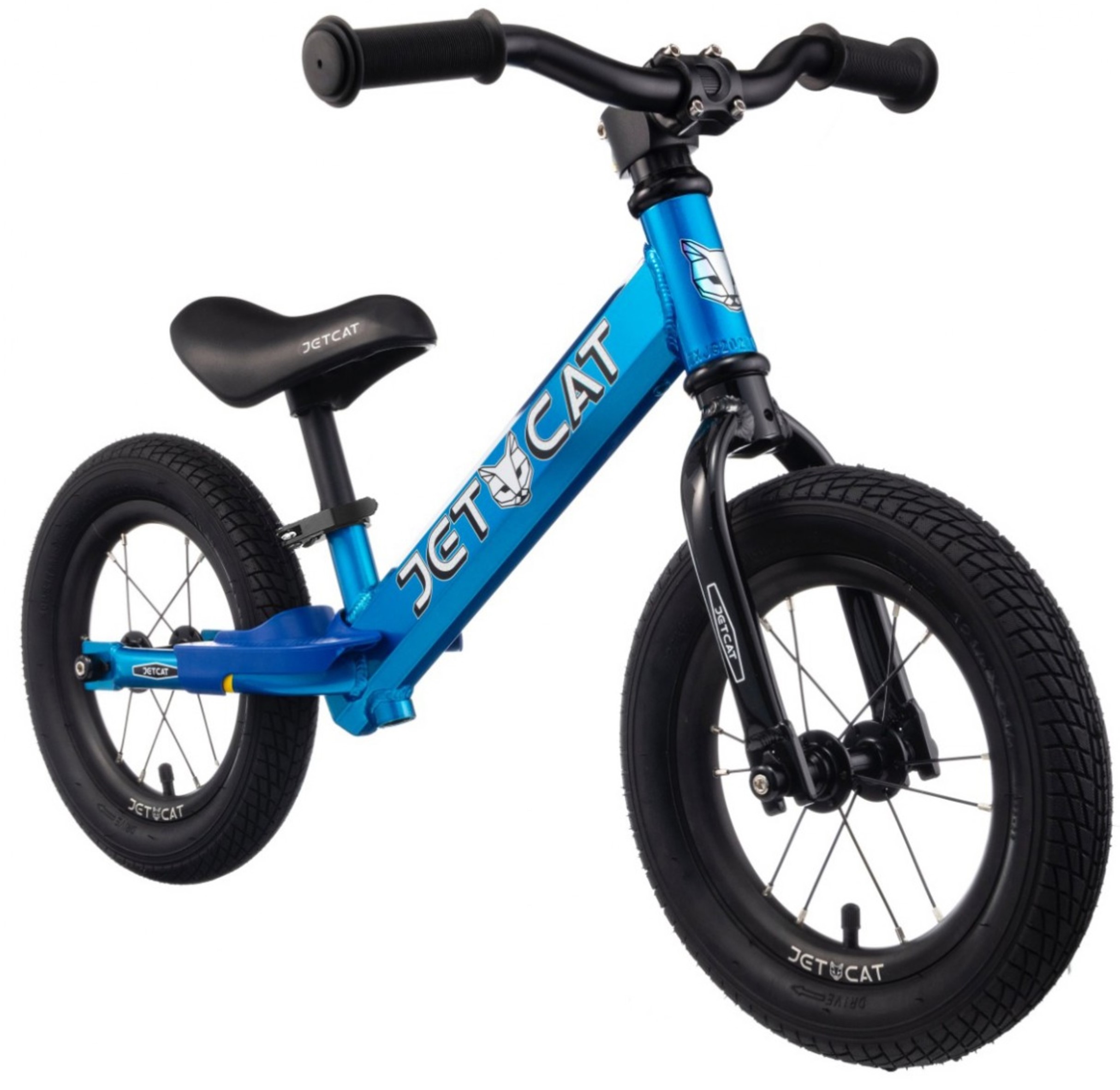 Детский беговел JetCat 12 Sport V3 AIR PRO III Navy Blue Синий велосипед детский двухколесный zigzag 20 sport зеленый