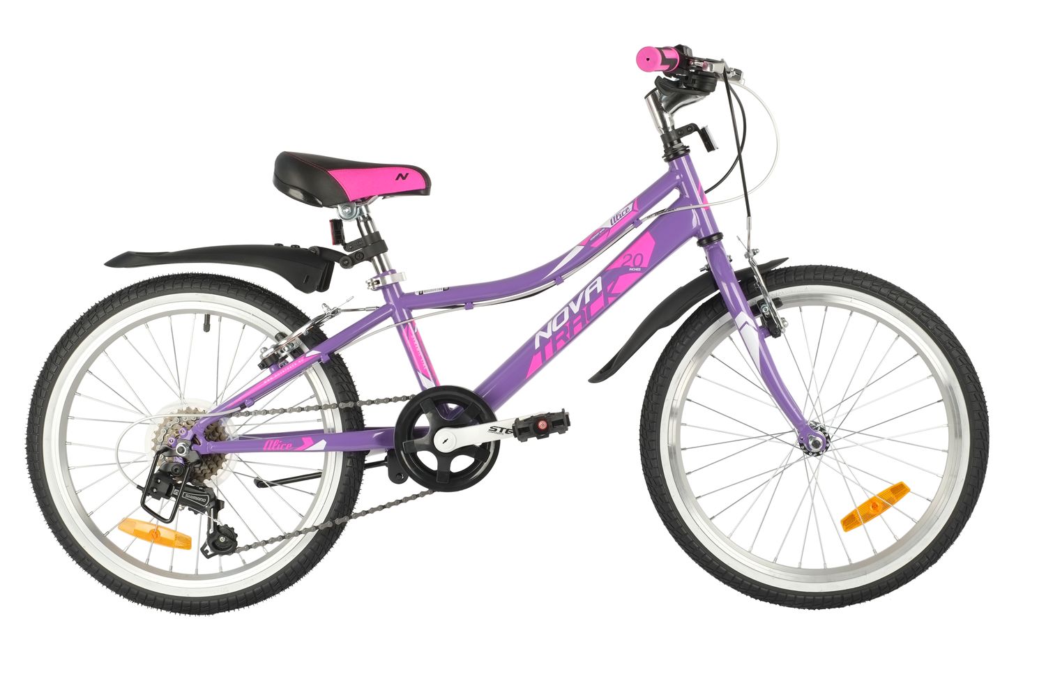 Велосипед Novatrack Alice 2021 One Size violet