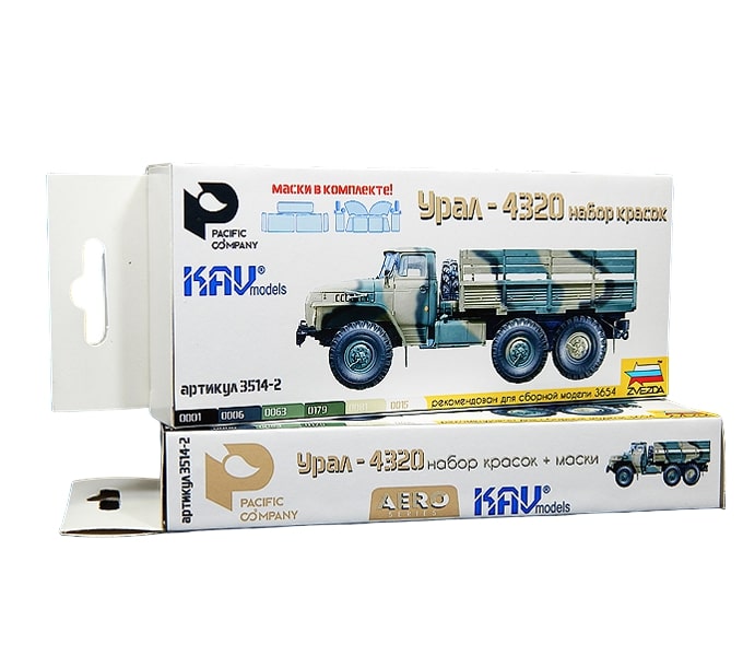 

3514-2 Pacific88 Набор AERO У-4320 + маски KAVmodels (для набора Звезда), 3514-2