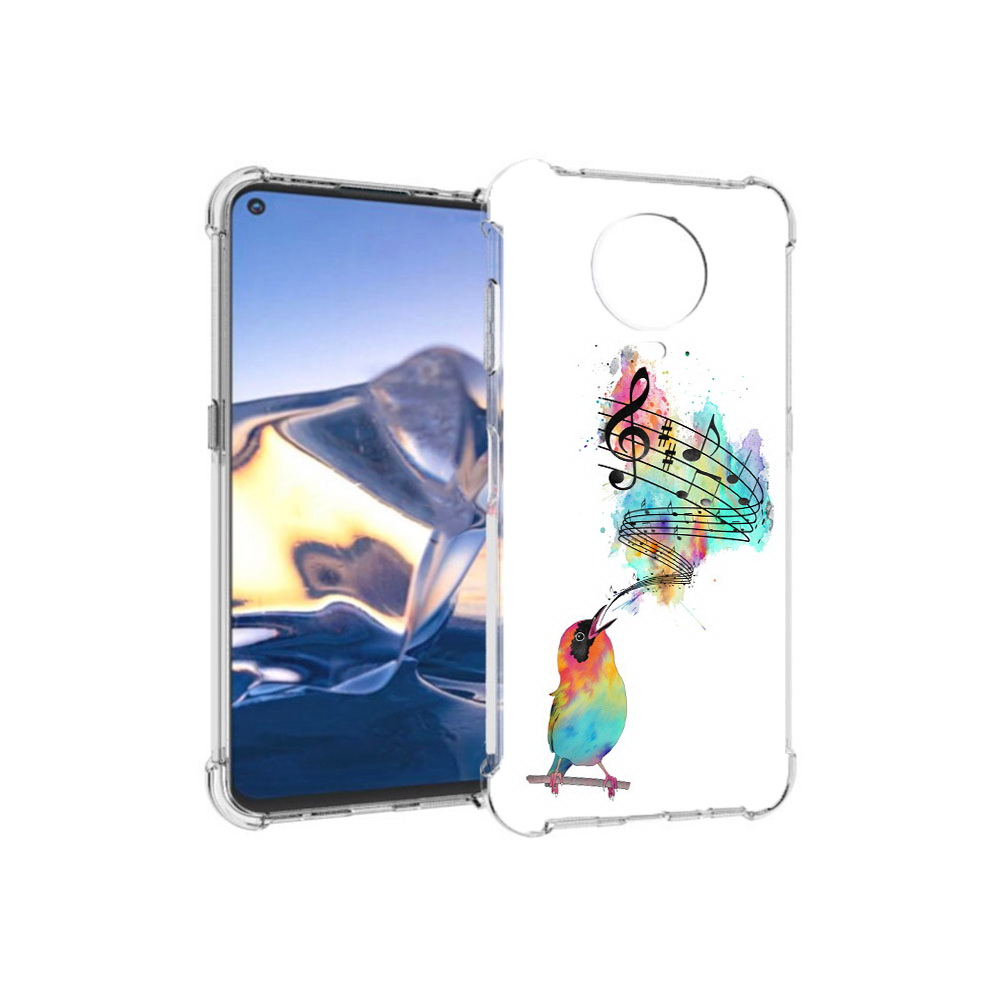 

Чехол MyPads Tocco для Nokia G10 певчая птичка (PT171673.98.536), Tocco
