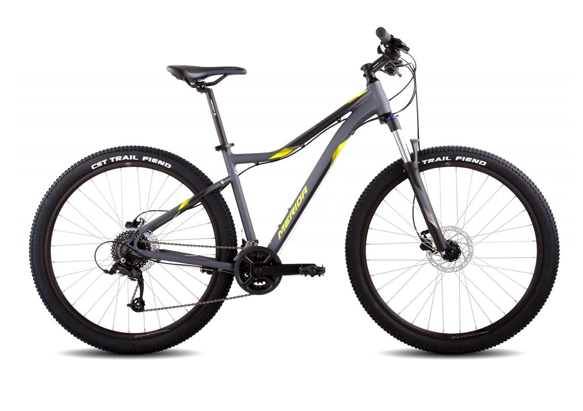 Велосипед женский горный Merida Matts 750 матовый антрацитово-желтыйчерный рама S 6231200₽