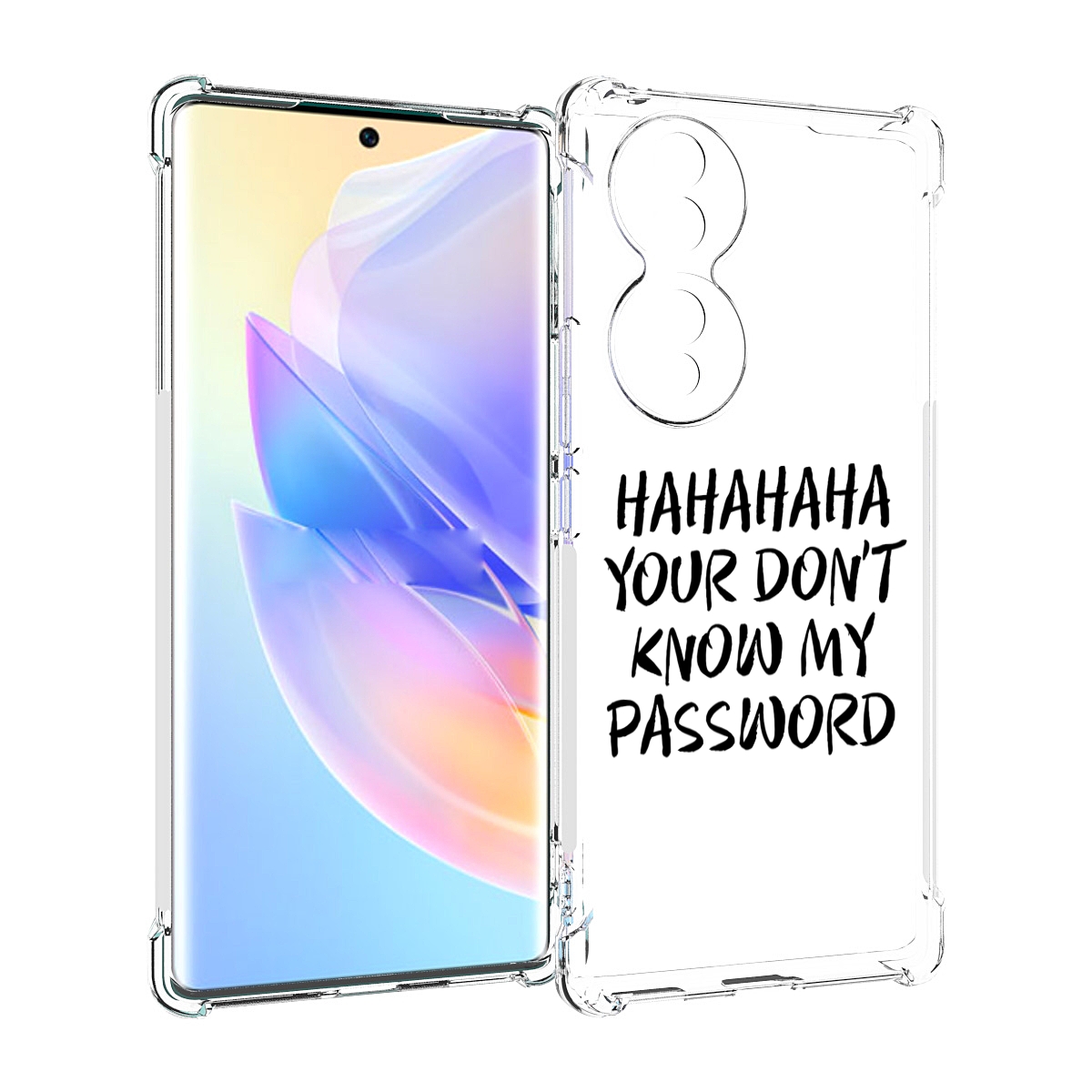 

Чехол MyPads Мой-пароль для Honor 70, Прозрачный, Tocco
