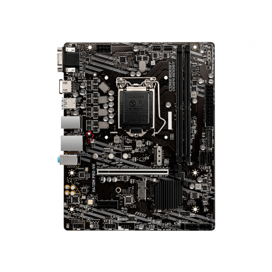 фото Материнская плата msi h410m pro-vh