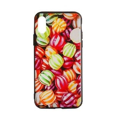 фото Чехол для iphone xs / x с рельефным рисунком pc+tpu 13 unknown