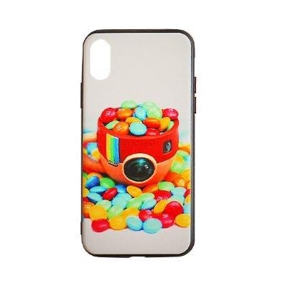 фото Чехол для iphone xs / x с рельефным рисунком pc+tpu 12 unknown