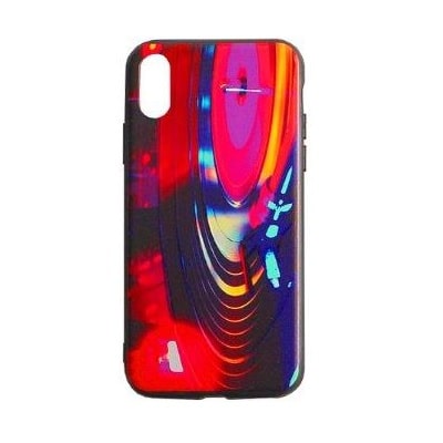 Чехол для iPhone XS / X с рельефным рисунком PC+TPU 2