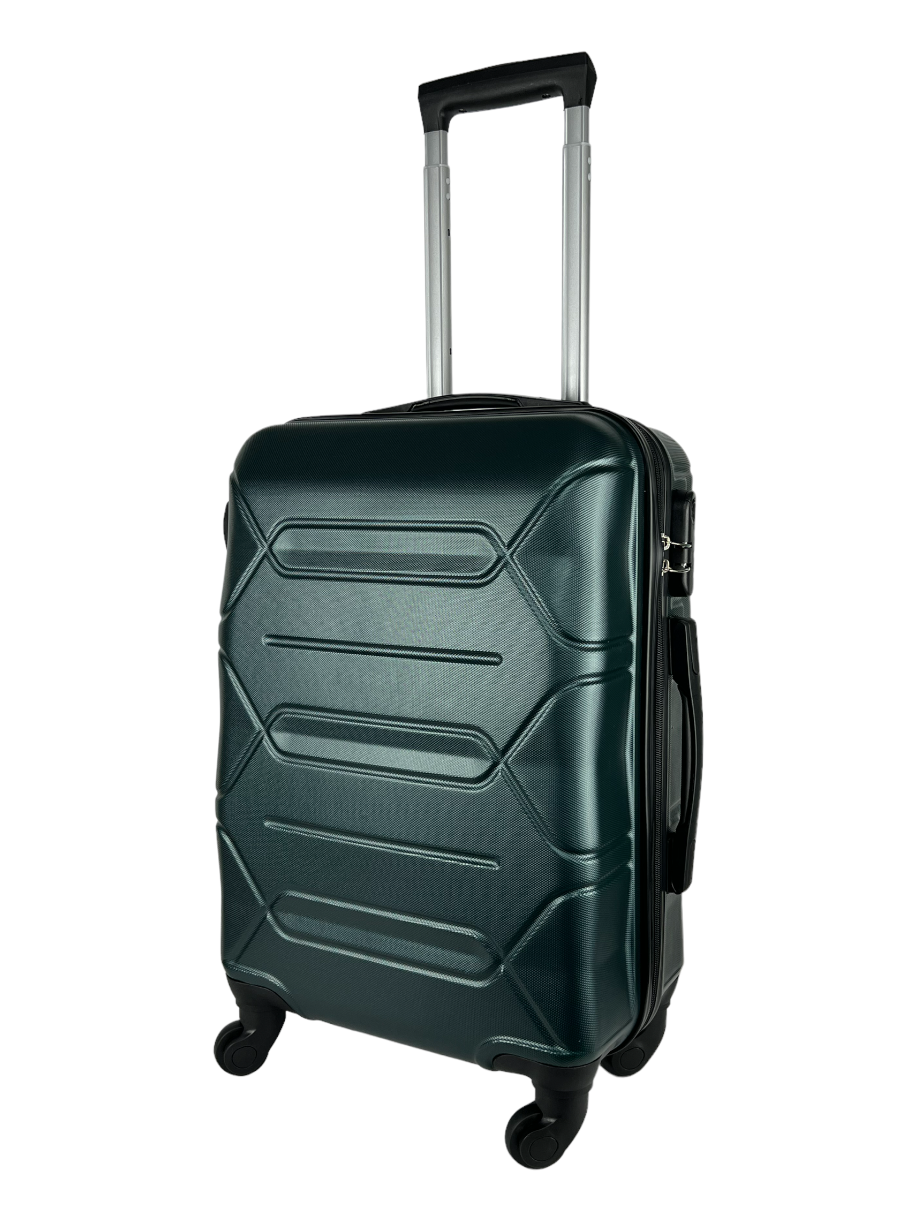 

Чемодан унисекс PalmBag ABS-S темно-зеленый S, ABS-S