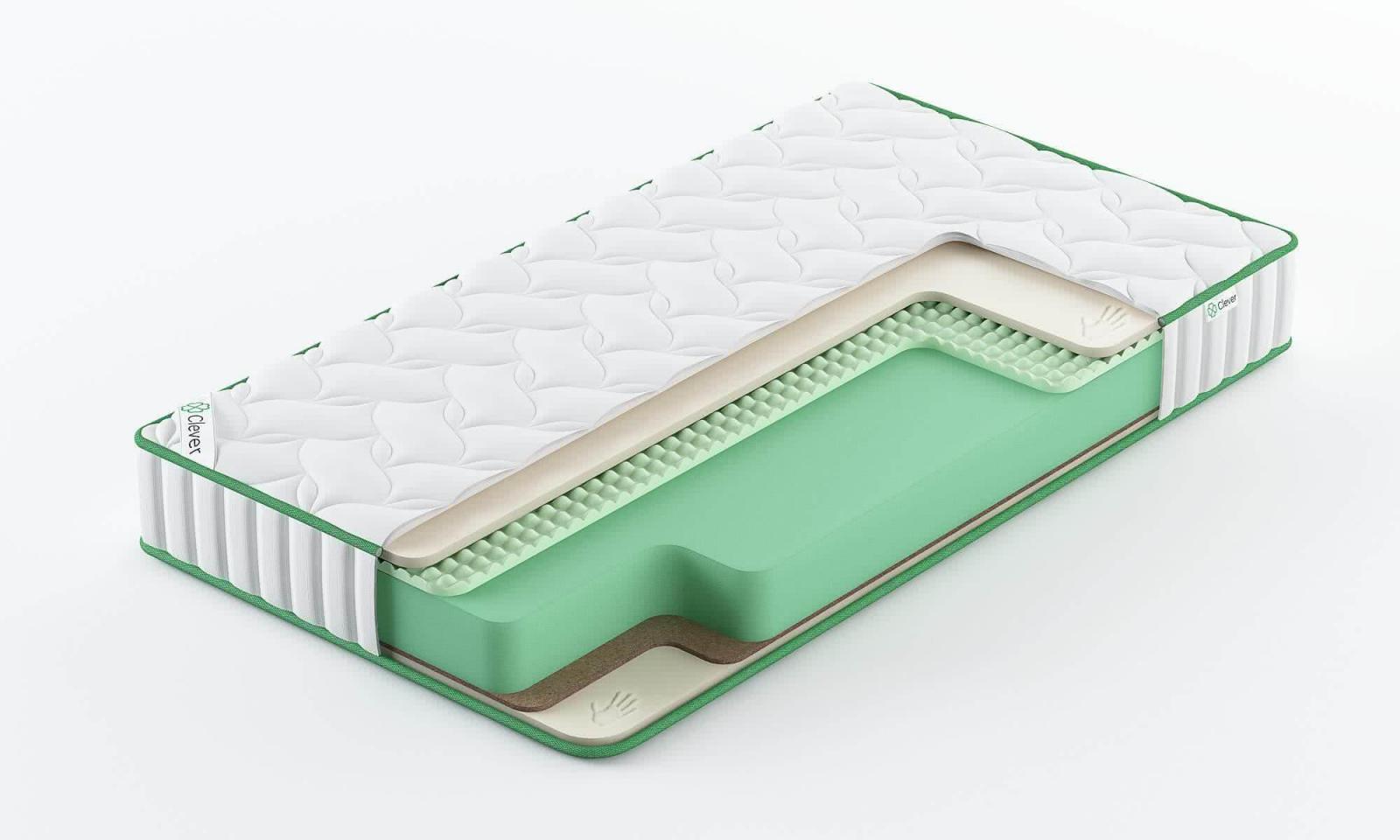 

Матрас Clever Touch 85x210, Белый, TOUCH