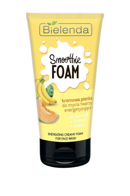 

Пенка для умывания Bielenda SMOOTHIE CREAM/CARE Пребиотик + Банан + Дыня 195683 135 г