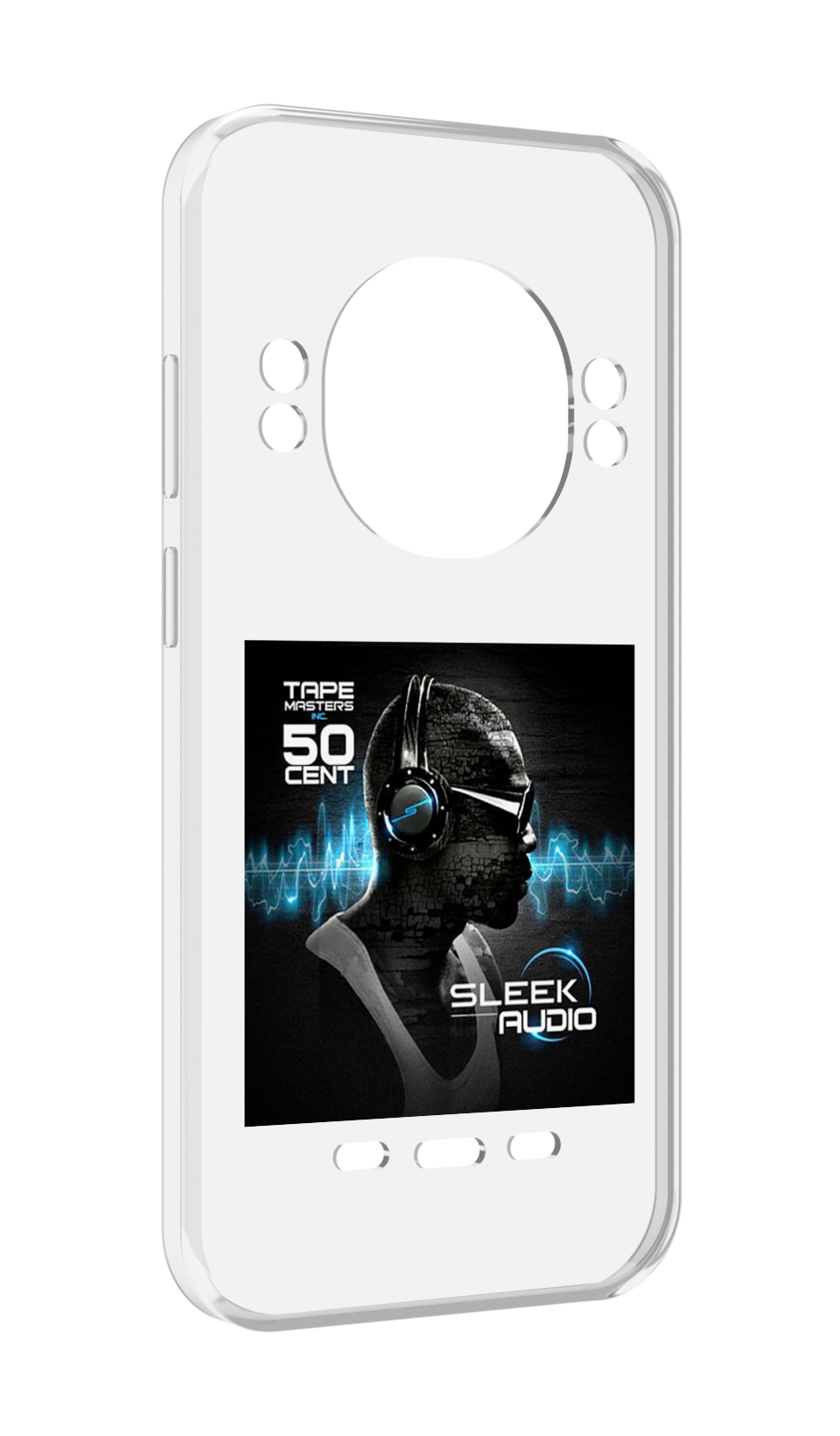 

Чехол MyPads 50 Cent - Sleek Audio для UleFone Power Armor 16 Pro, Прозрачный, Tocco