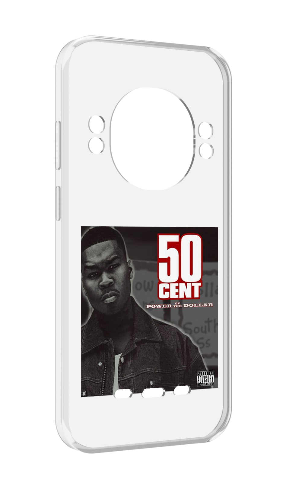 

Чехол MyPads 50 Cent - Power Of The Dollar для UleFone Power Armor 16 Pro, Прозрачный, Tocco