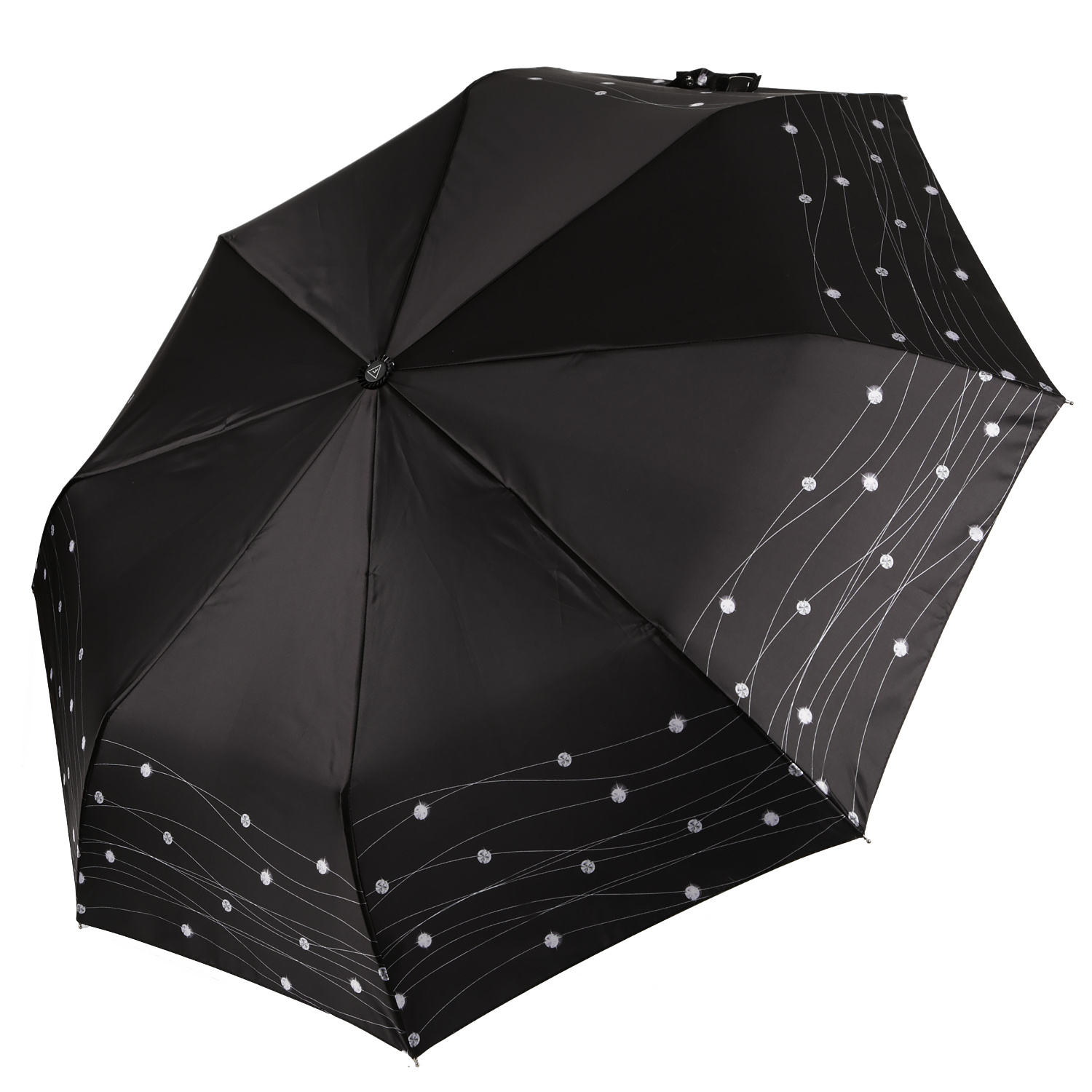 

Зонт женский FABRETTI UFS0027, черный, UFS0027