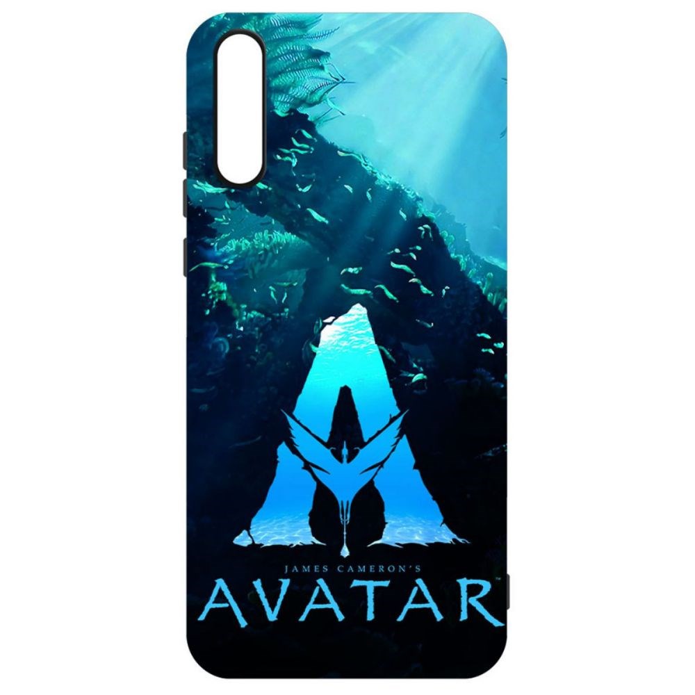 

Чехол-накладка Софт Аватар - Цветное лого для Huawei Y8P, Черный