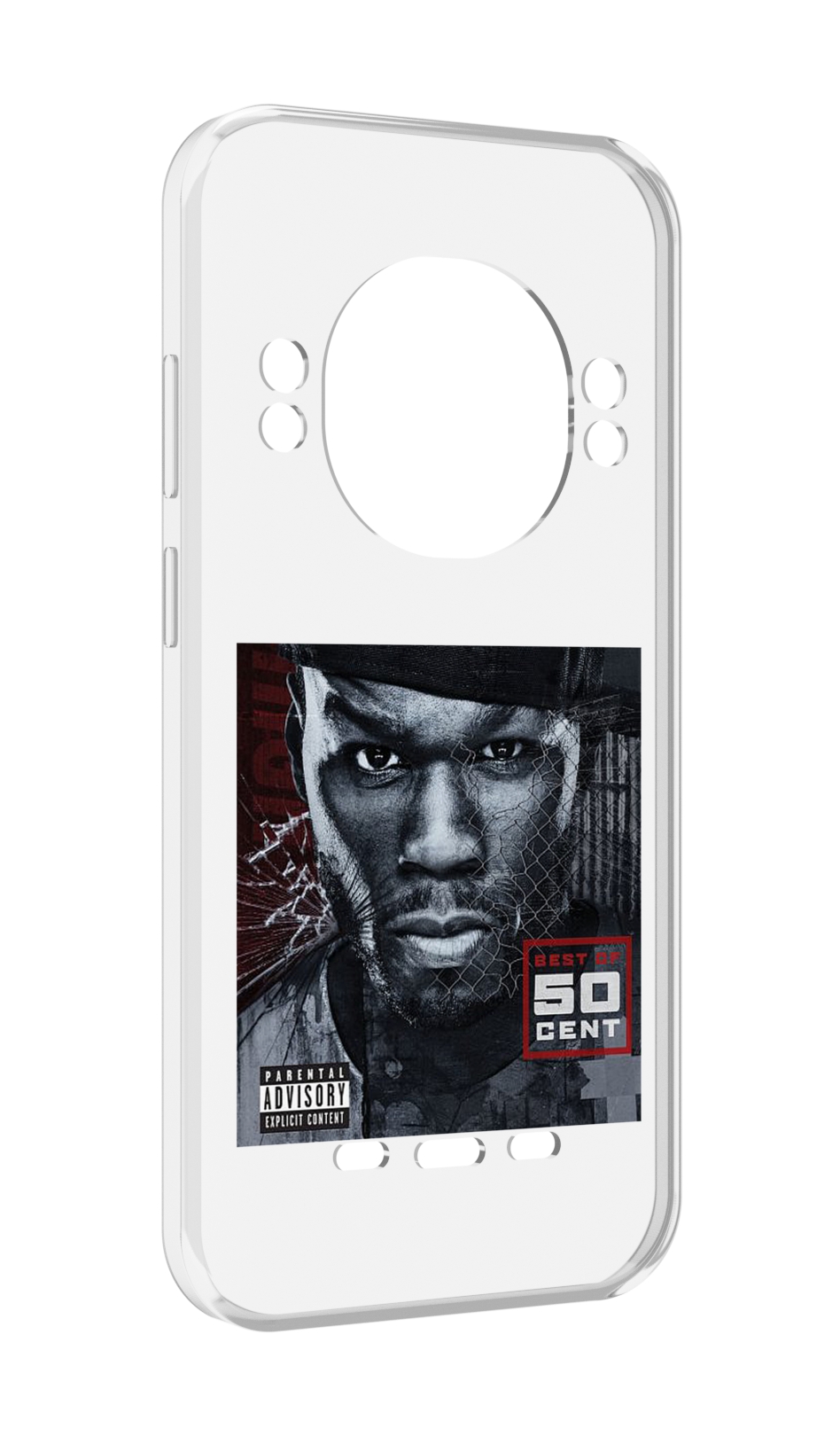 

Чехол MyPads 50 Cent - Best Of для UleFone Power Armor 16 Pro, Прозрачный, Tocco