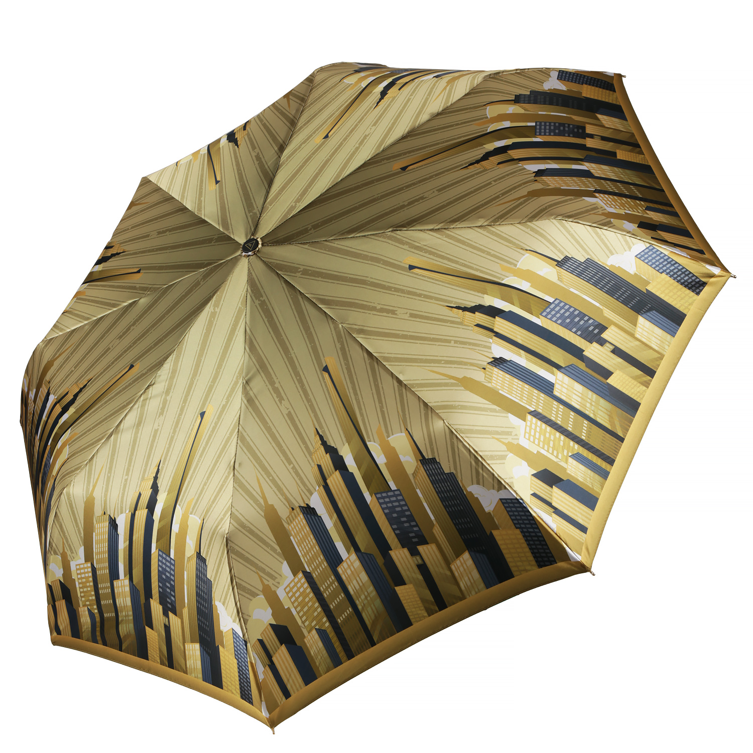 

Зонт женский FABRETTI UFS0019, золотистый, UFS0019