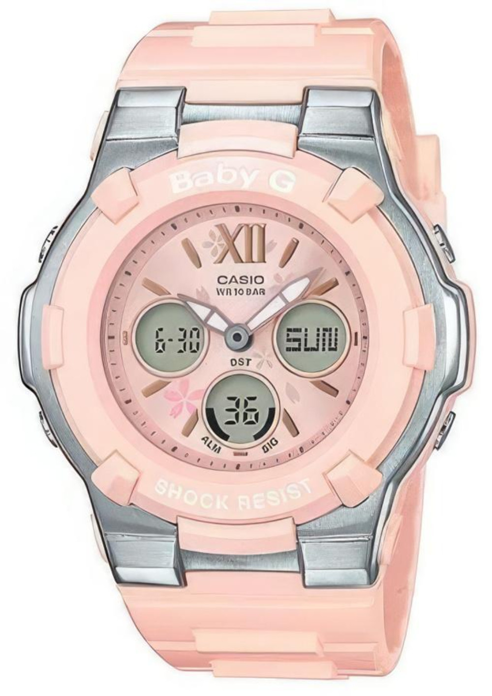 

Наручные часы женские Casio BGA-110BL-4B, BGA-110BL-4B
