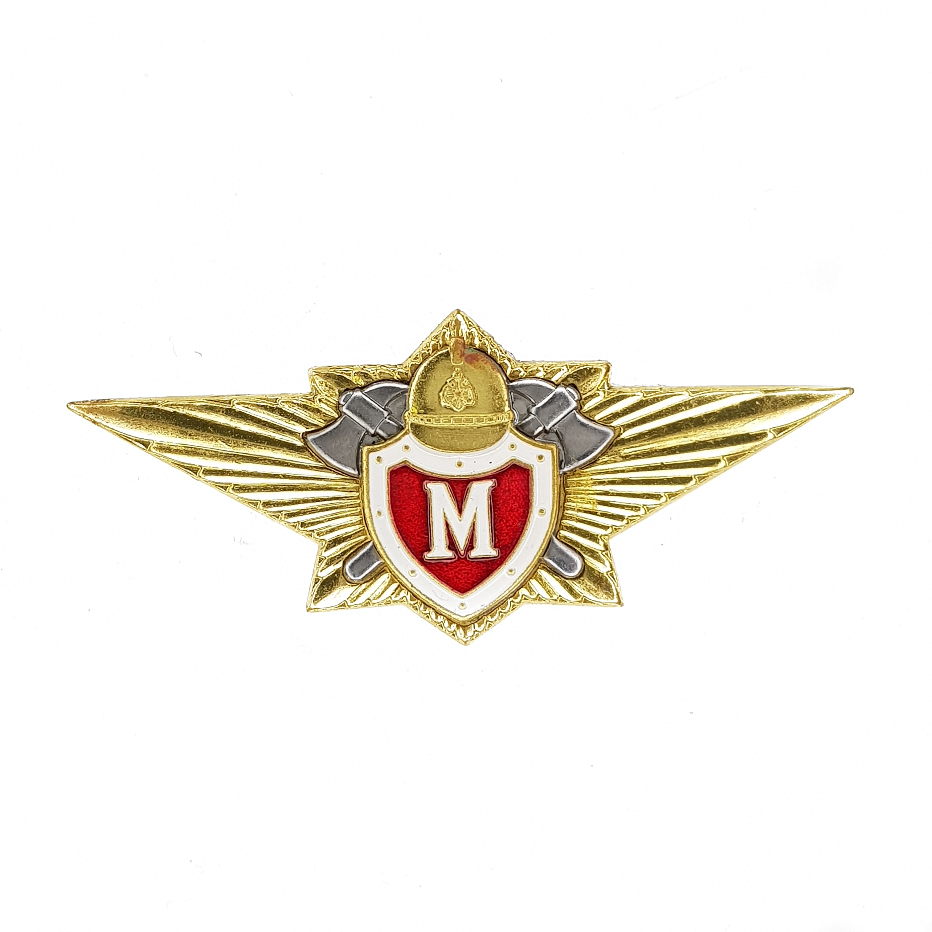 

Значок ПОЛИГОН Знак нагрудный Классность МЧС Мастер