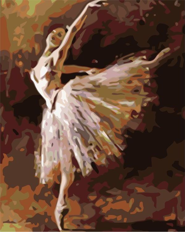 

Картина по номерам Живопись по Номерам Балет, 40x50, Балет