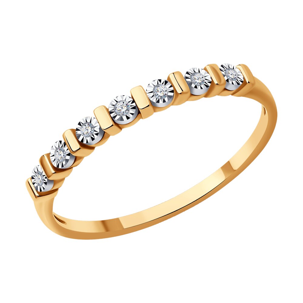 

Кольцо из золота р.  SOKOLOV Diamonds 1012407, бриллиант, 1012407