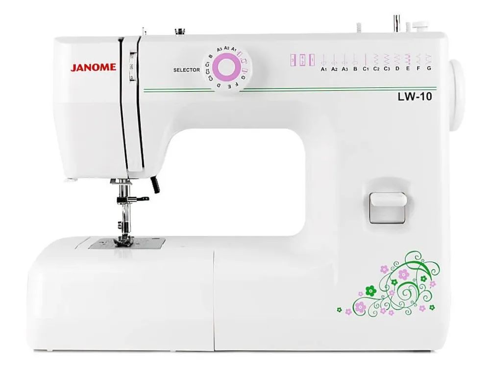 Швейная машина Janome LW-10 белый