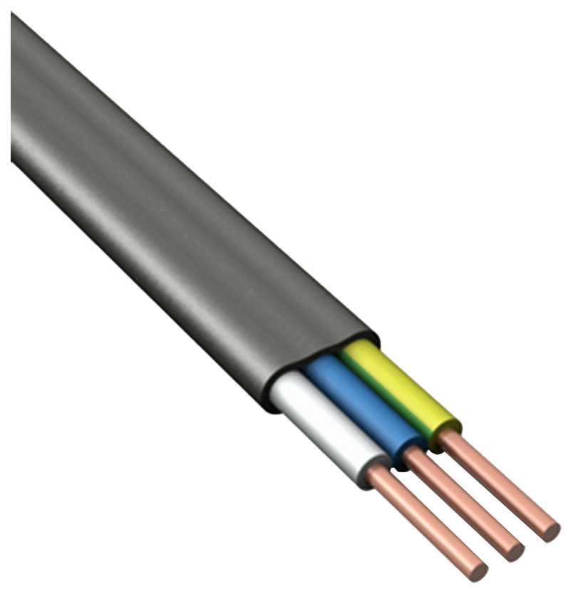 

Кабель ВВГ-Пнг(А)-LSLTx 3х6 (N PE) 0.66кВ (м) Промэл 13475790, Черный