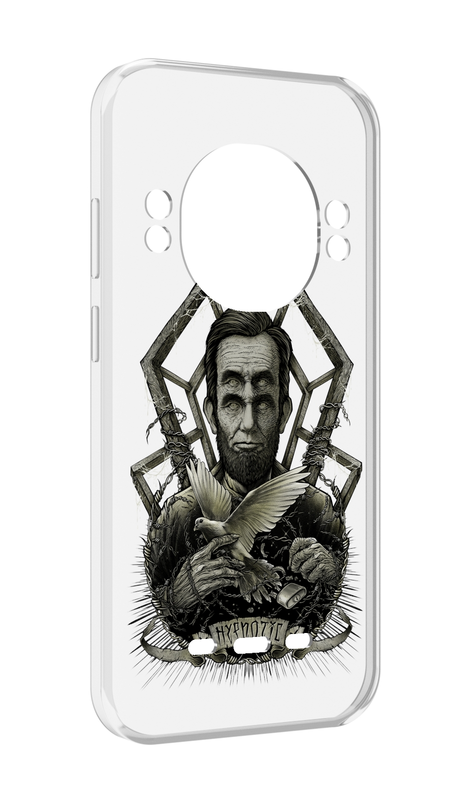 

Чехол MyPads франклин абстракция для UleFone Power Armor 16 Pro, Прозрачный, Tocco
