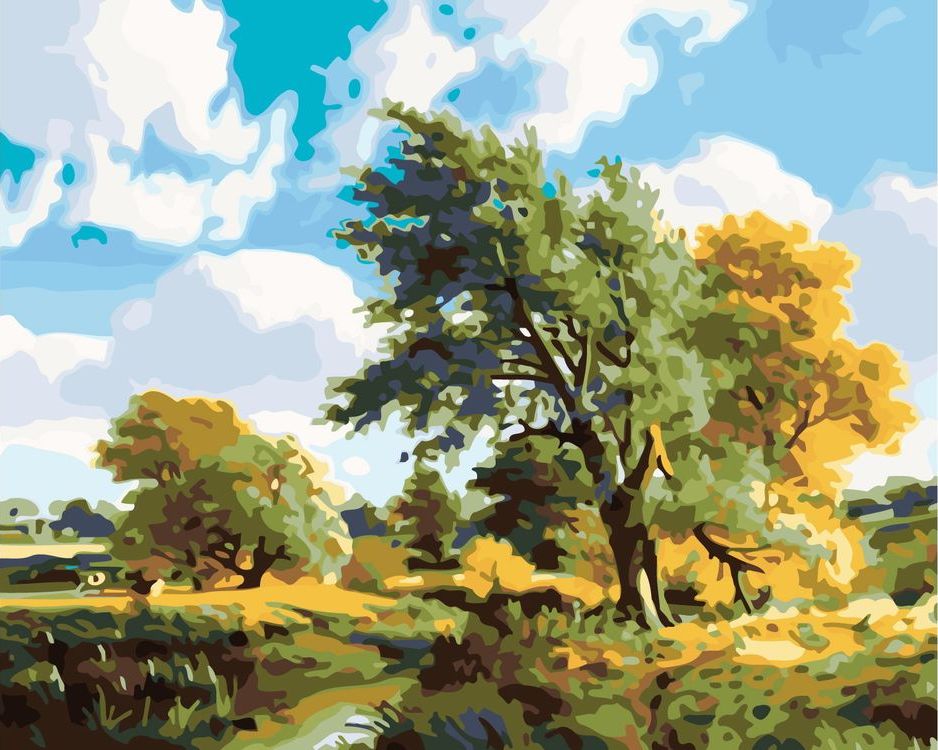 

Картина по номерам Живопись по Номерам Летний день, 40x50, Летний день