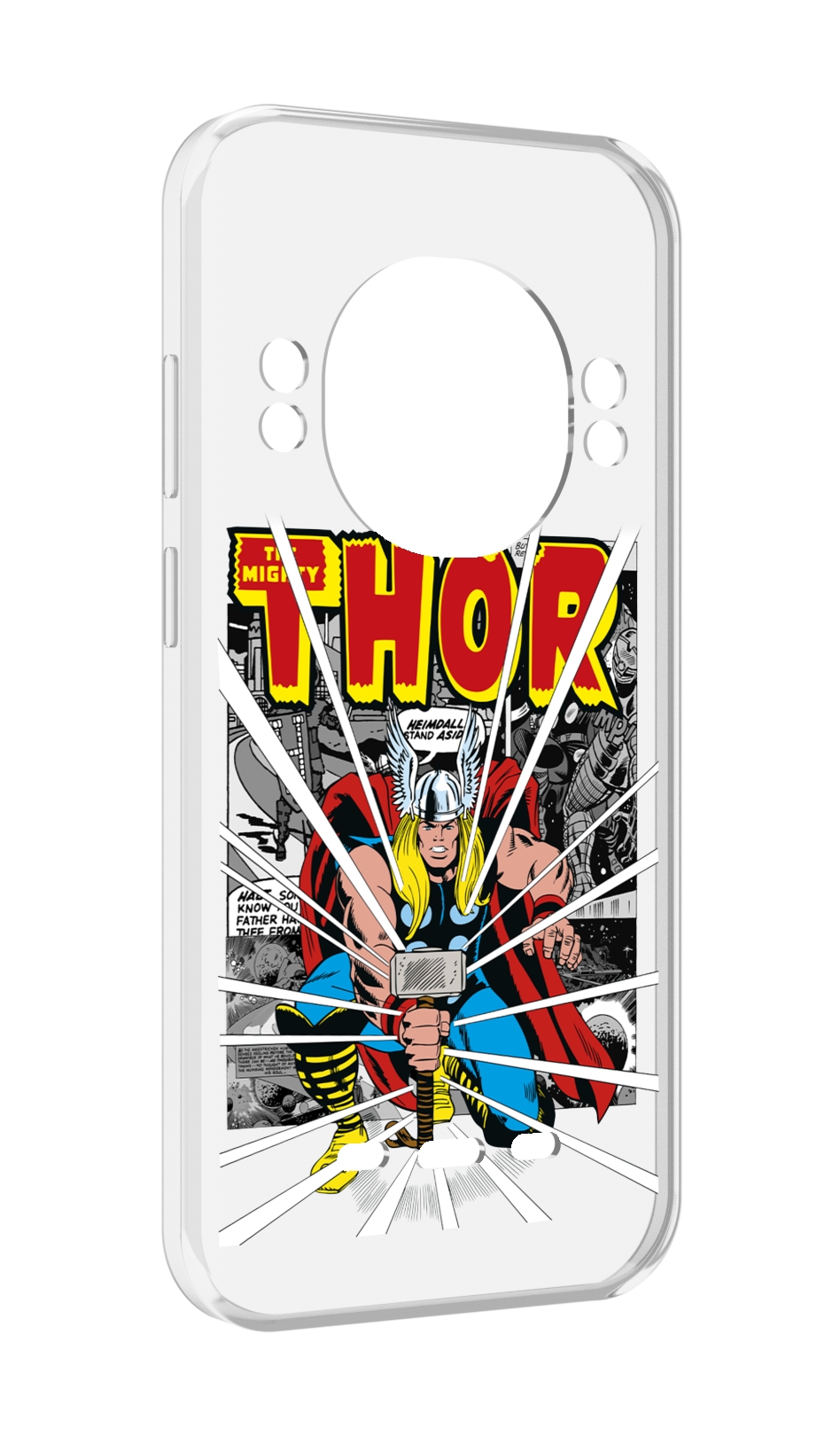 

Чехол MyPads тор рисунок для UleFone Power Armor 16 Pro, Прозрачный, Tocco
