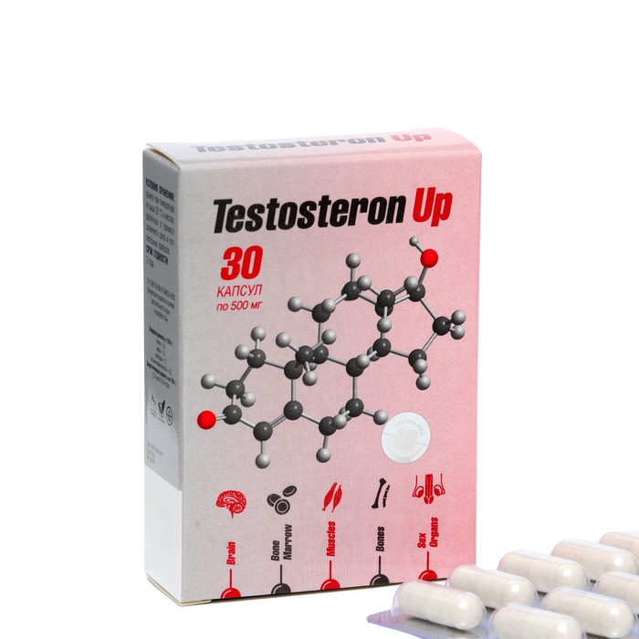 Купить Testosteron Up, капсулы 30 шт по 500 мг, NoBrand