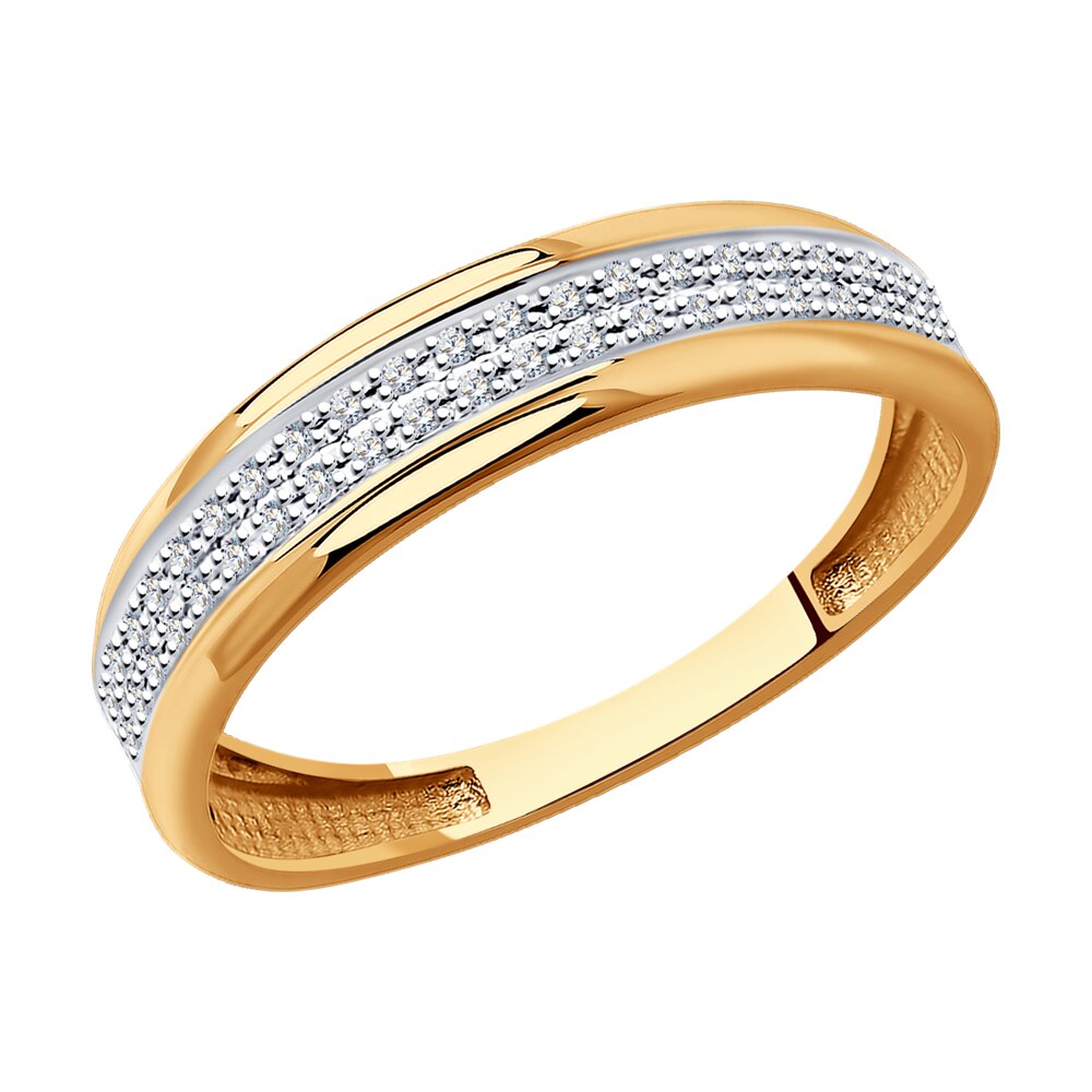 

Кольцо из красного золота с бриллиантом р. 17 SOKOLOV Diamonds 1012378, 1012378