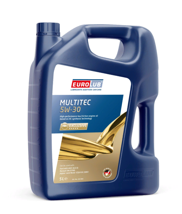 Моторное синтетическое масло EUROLUB MULTITEC 5W30 SL/CF A5/B5, 5л 214005
