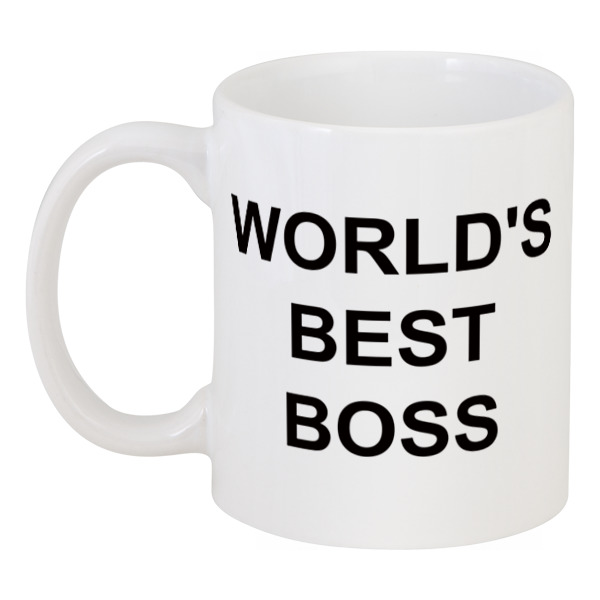 

Кружка Printio World's best boss, Разноцветный