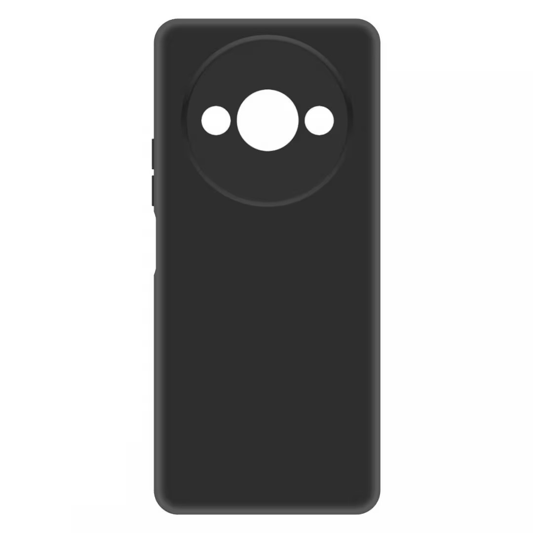 

Чехол Krutoff Soft Case для Xiaomi Redmi A3 (531483), Черный, Soft Case