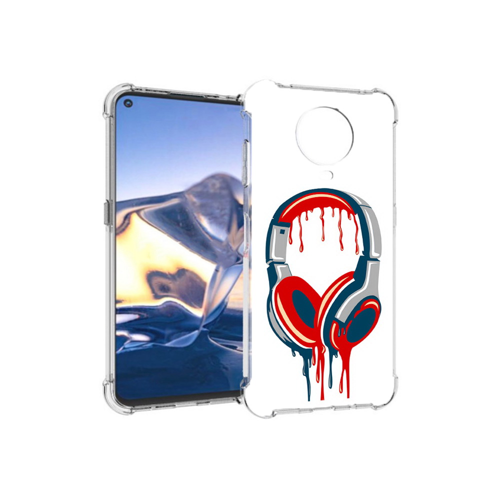 

Чехол MyPads Tocco для Nokia G10 не делай громко (PT171673.98.517), Tocco