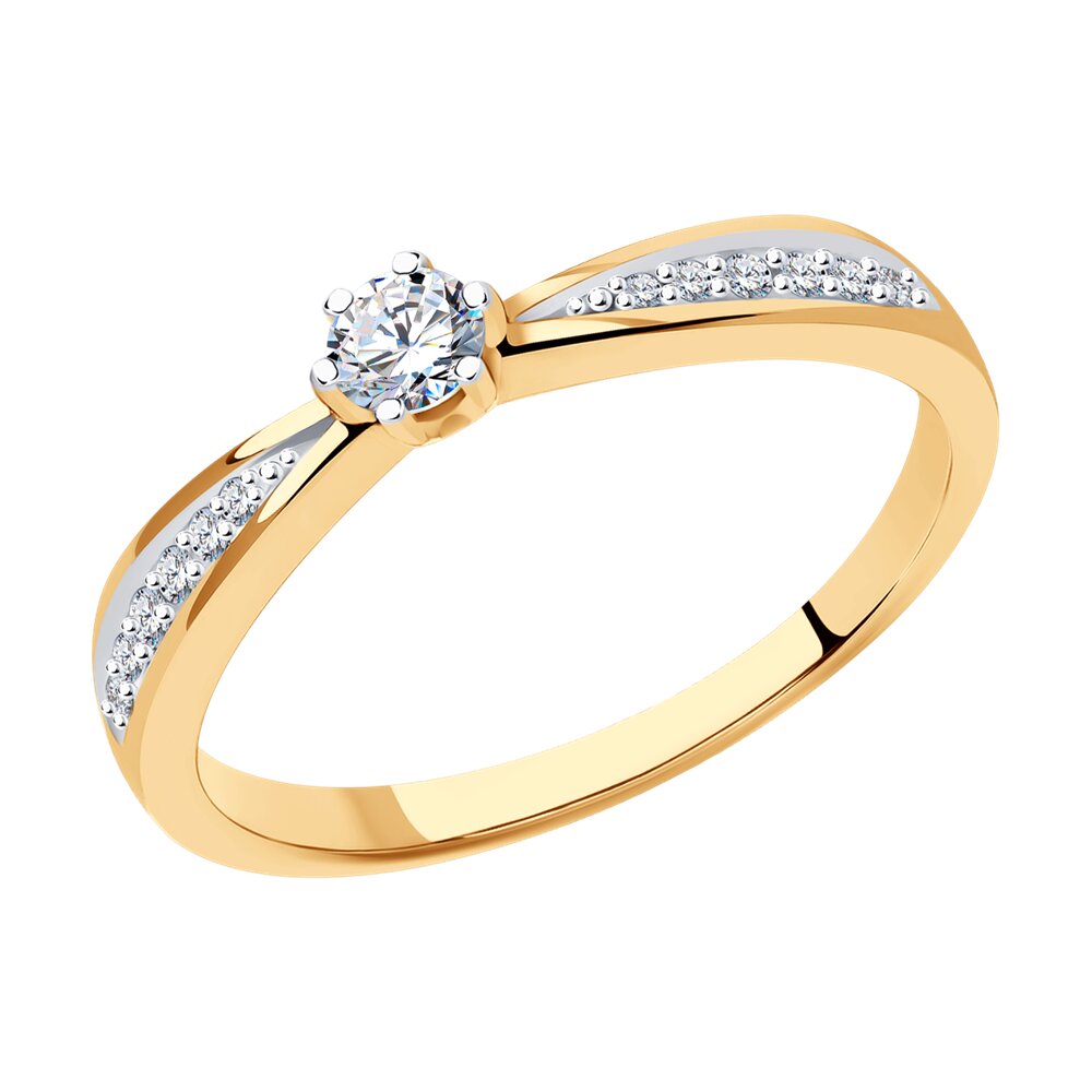 

Кольцо из золота р. , SOKOLOV Diamonds 1012331, бриллиант, 1012331