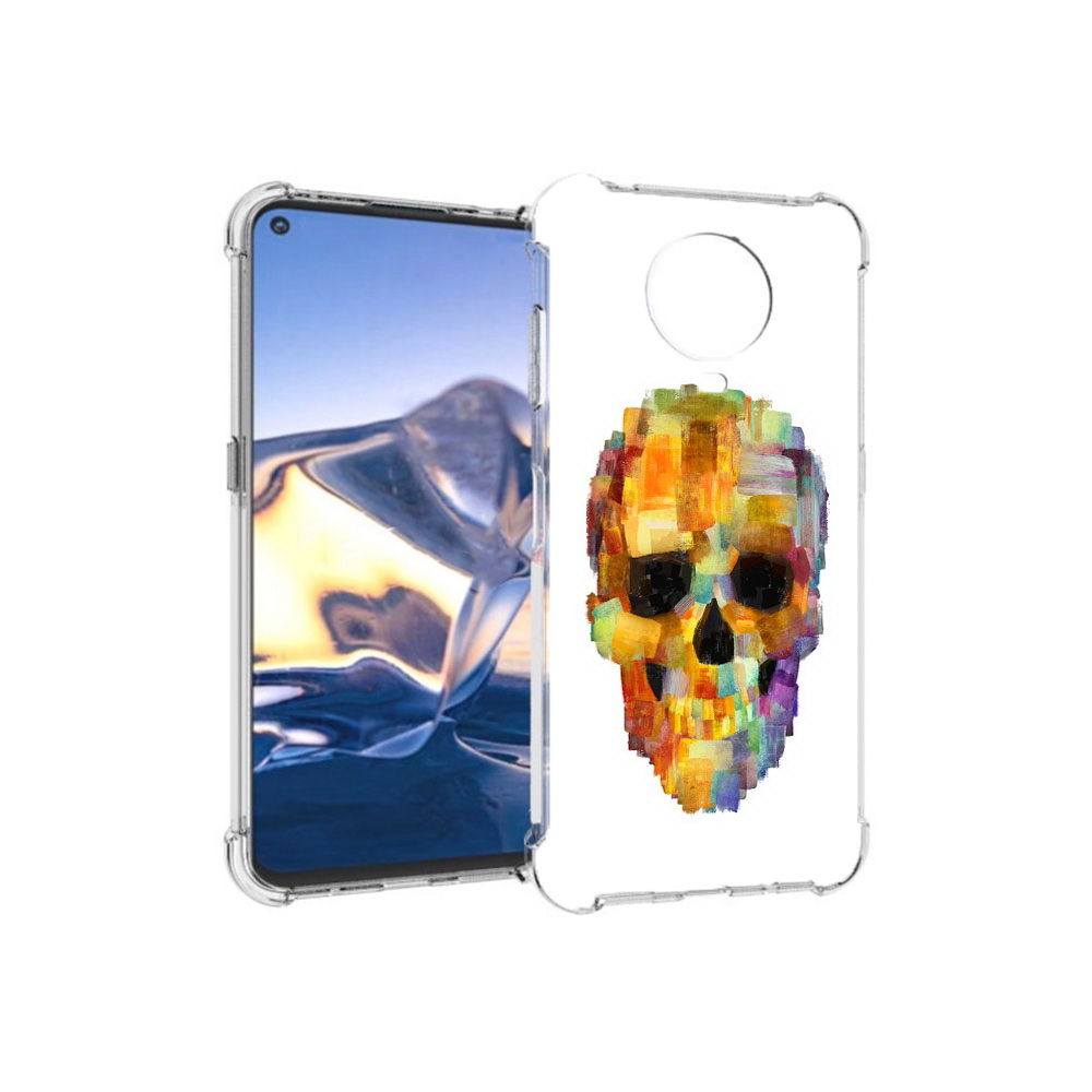 

Чехол MyPads Tocco для Nokia G10 нарисованный череп (PT171673.98.516), Tocco