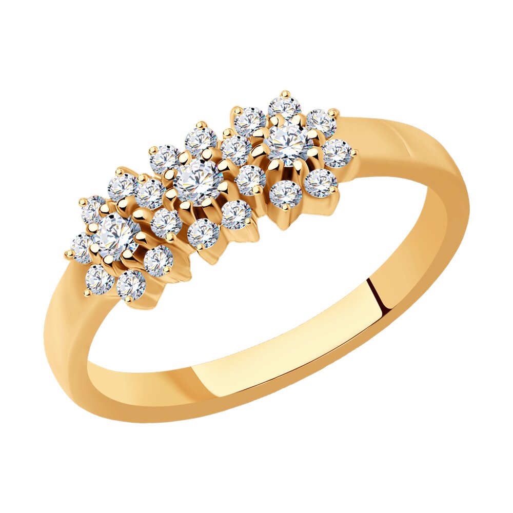 

Кольцо из золота р. , SOKOLOV Diamonds 1012318, бриллиант, 1012318