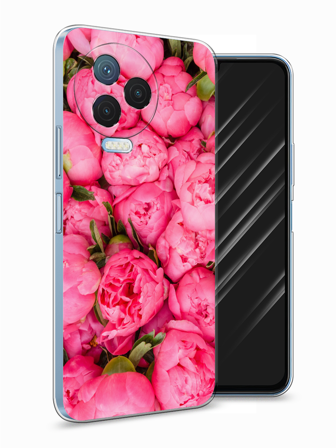 

Чехол Awog на Infinix Note 12 Pro 4G/Note 12 2023 "Прекрасные пионы", Разноцветный, 3103050-1