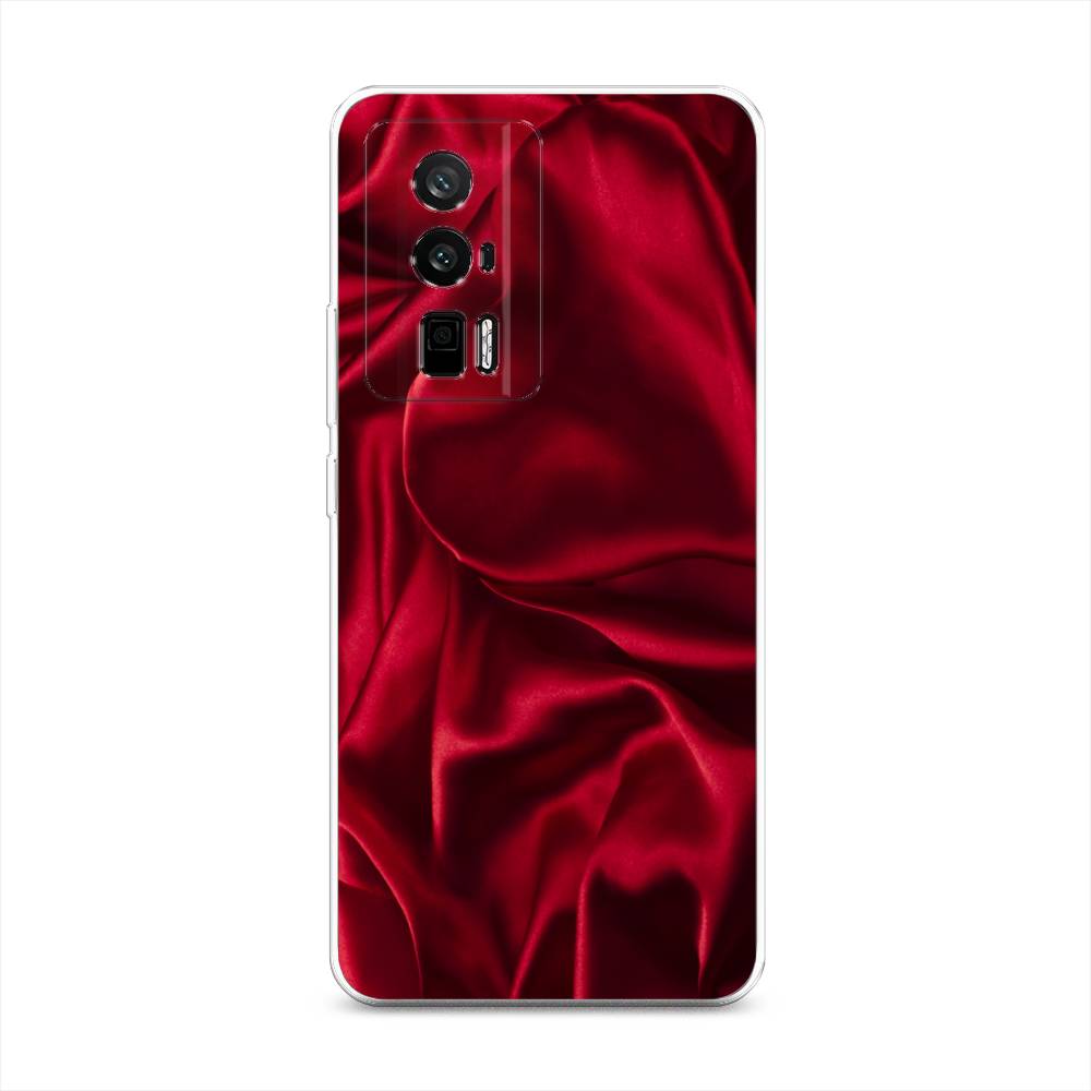

Чехол Awog на Redmi K60 "Текстура красный шелк", 317450-3