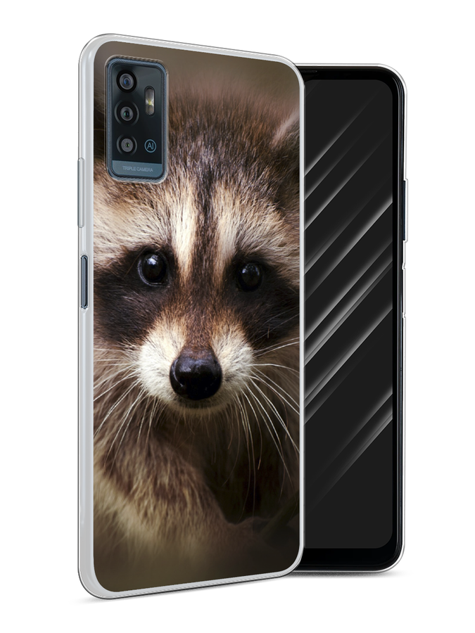 

Чехол Awog на ZTE Blade A71 / ЗТЕ Блэйд A71 "Енот", Разноцветный, 134450-1