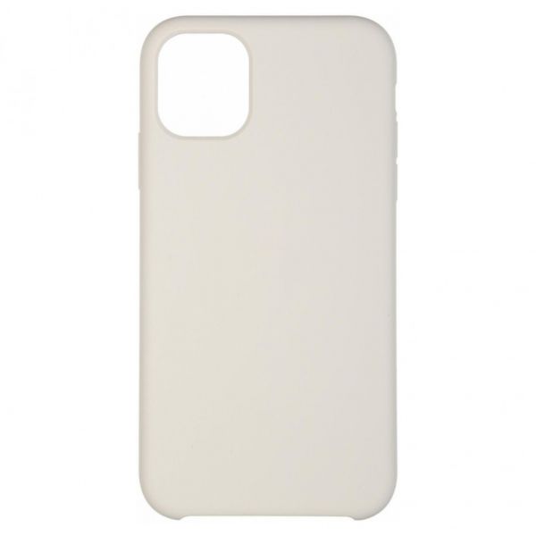 

Накладка силикон Silicone Case для iPhone 11 Светло-серый, Silicon Case для iPhone 11