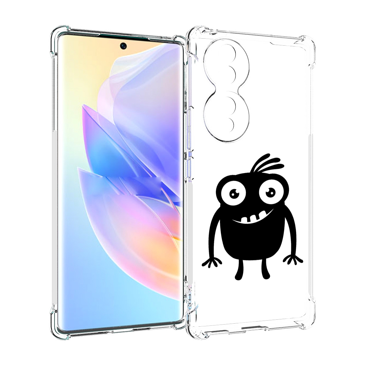 

Чехол MyPads Масяня для Honor 70, Прозрачный, Tocco